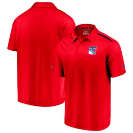 Koszulka męska Fanatics Rinkside Synthetic Polo NHL New York Rangers