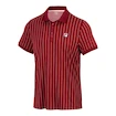 Koszulka męska Fila  Polo Stripes Björn Cabernet/White Alyssum L