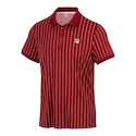 Koszulka męska Fila  Polo Stripes Björn Cabernet/White Alyssum L