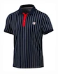 Koszulka męska Fila  Polo Stripes Navy/White L