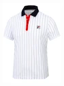 Koszulka męska Fila  Polo Stripes White/Stripes M