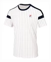 Koszulka męska Fila  T-Shirt Stripes Jascha White Alyssum