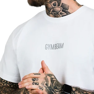 Koszulka męska GymBeam  FIT White