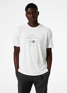 Koszulka męska Helly Hansen  Skog Recycled Graphic T-Shirt White