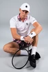 Koszulka męska Hydrogen  Tartan Zipped Tech Polo White (Pink/Black)