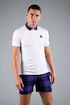 Koszulka męska Hydrogen  Tartan Zipped Tech Polo White (Purple/Black) L