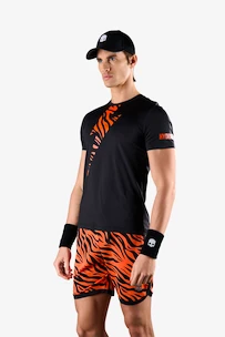 Koszulka męska Hydrogen  Tiger Tech Tee Black/Orange Tiger