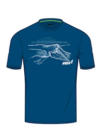 Koszulka męska Inov-8 Graphic Tee "Helvellyn" Blue