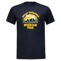 Koszulka męska Jack Wolfskin  JW Mountain Trail T Night Blue XXL