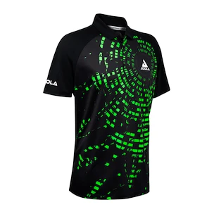 Koszulka męska Joola  Shirt Centrela Polo Black/Green