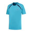 Koszulka męska K-Swiss  Hypercourt Mesh Crew 2 Cyan Blue XL