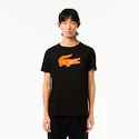 Koszulka męska Lacoste  Big Logo Core Performance T-Shirt Black/Sunrise