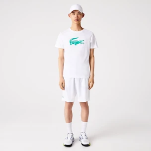 Koszulka męska Lacoste  Core Performance Light White/Green L