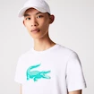 Koszulka męska Lacoste  Core Performance Light White/Green L