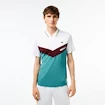 Koszulka męska Lacoste  Medvedev New York Day Polo White/Limeira XXL