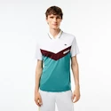 Koszulka męska Lacoste  Medvedev New York Day Polo White/Limeira XXL