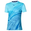 Koszulka męska Mizuno  Charge Shadow Graphic Tee Blue Glow