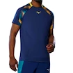 Koszulka męska Mizuno  Frontier Shadow Tee M Bellwether Blue