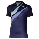 Koszulka męska Mizuno  Release Shadow Polo Evening Blue XXL