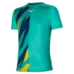 Koszulka męska Mizuno  Shadow Graphic Tee Turquoise M