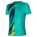 Koszulka męska Mizuno  Shadow Graphic Tee Turquoise M