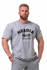 Koszulka męska Nebbia 1965 Golden Era T-shirt 192 light grey