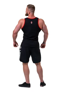 Koszulka męska Nebbia  Old-school Muscle 193 black XXL