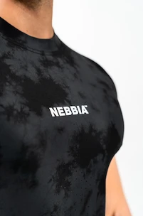 Koszulka męska Nebbia Performance+ Camouflage Compression T-shirt MAXIMUM black