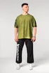 Koszulka męska Nebbia  Washed-off Oversized T-shirt LIFTING CLUB Green