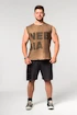 Koszulka męska Nebbia  Washed-off Tank Top BEASTIN' Light Brown