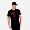 Koszulka męska New Era  NBA Houston Rockets Black XXL