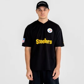 Koszulka męska New Era Wordmark Oversized NFL Pittsburgh Steelers