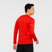 Koszulka męska Salomon  Agile LS Tee red