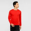 Koszulka męska Salomon  Agile LS Tee red