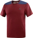 Koszulka męska Salomon  Outline SS Tee Cabernet XL