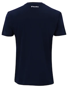 Koszulka męska Tecnifibre  Club Cotton Tee Marine