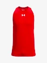 Koszulka męska Under Armour  BASELINE COTTON TANK-RED