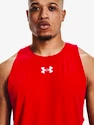 Koszulka męska Under Armour  BASELINE COTTON TANK-RED