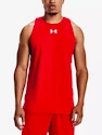 Koszulka męska Under Armour  BASELINE COTTON TANK-RED