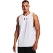 Koszulka męska Under Armour  BASELINE COTTON TANK White