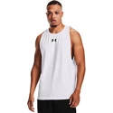 Koszulka męska Under Armour  BASELINE COTTON TANK White