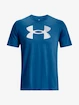 Koszulka męska Under Armour  BIG LOGO FILL SS-BLU