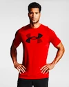 Koszulka męska Under Armour  Big Logo Tech SS Red