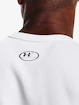 Koszulka męska Under Armour  Fitted Crew-WHT