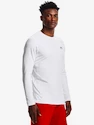 Koszulka męska Under Armour  Fitted Crew-WHT