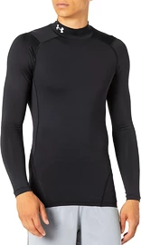 Koszulka męska Under Armour HeatGear Armour Comp Mock LS Black