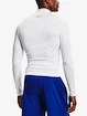 Koszulka męska Under Armour HeatGear Comp Mock LS-WHT