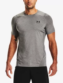 Koszulka męska Under Armour HeatGear Fitted SS Grey