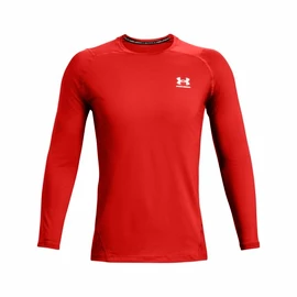 Koszulka męska Under Armour HeatGear HeatGear Armour Fitted LS Radiant Red