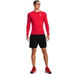 Koszulka męska Under Armour  HG Armour Comp LS-RED